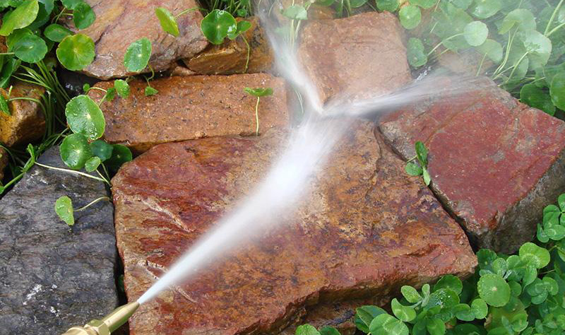 高压喷雾雾化锥形全铜水枪头洗车增压铜喷水头喷头带阀门铜水枪 1毫米