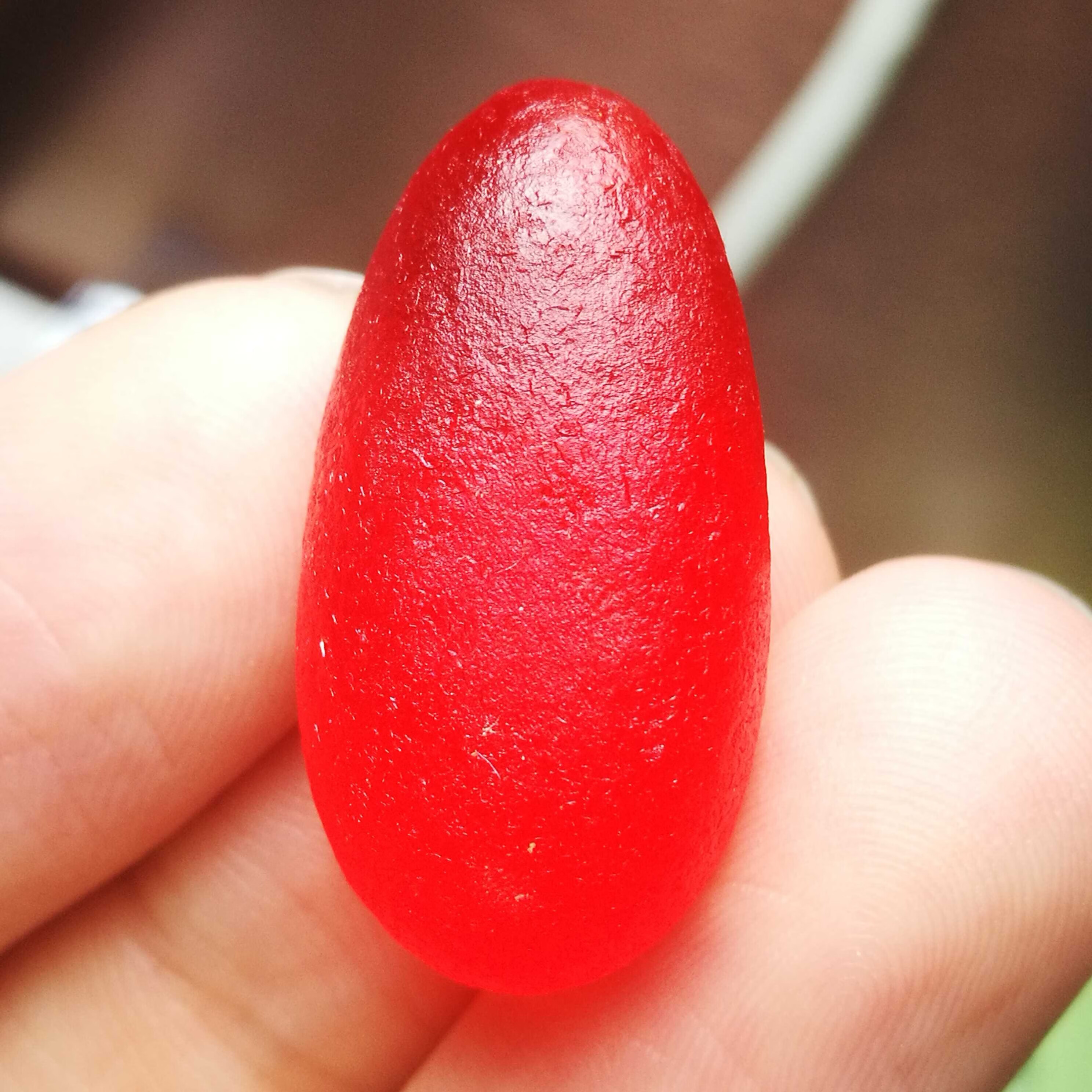 森洲 原色库尔勒血陨石 玻璃陨石红陨石 能量石幸运石吊坠觉醒灵性