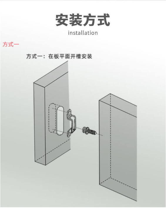 隐形二合一连接件螺丝扣件加硬半通全通暗藏橱柜衣柜家具五金配件滑扣