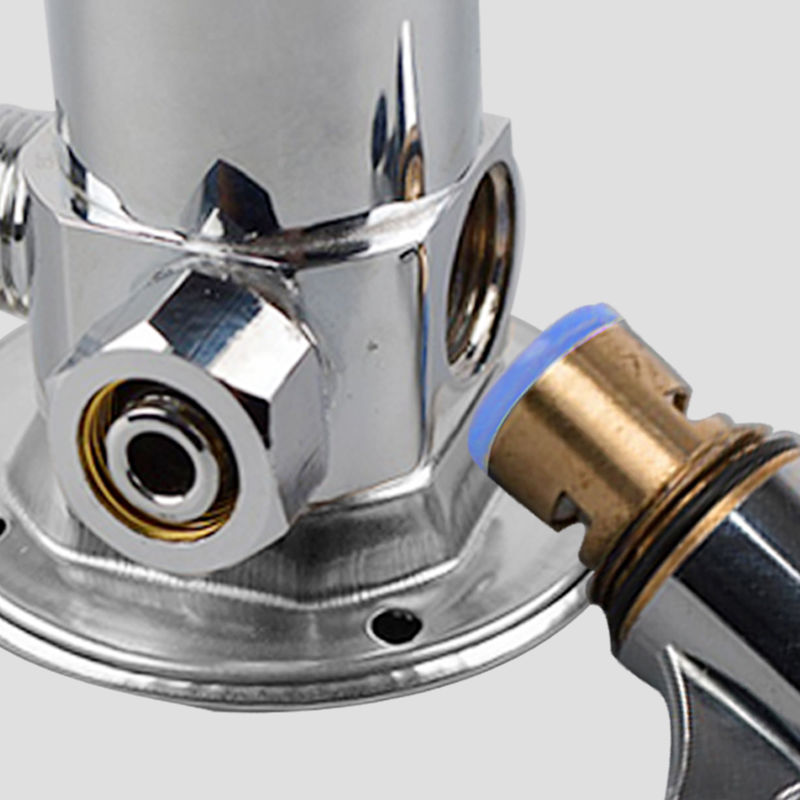 太阳能混水阀带上水混合恒温电全铜单冷热阀淋浴开关明装01款pe铝塑管