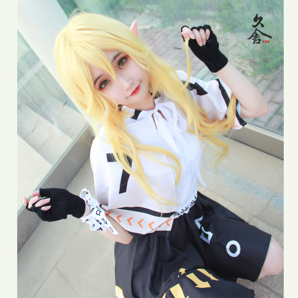 凹凸世界凹凸宇宙系列金性转世界cos服装 cosplay女服 服装( ) 假发