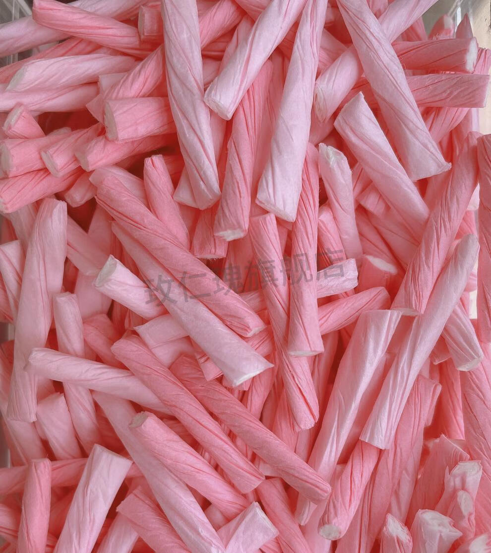 六芒星垫料六芒星水蜜桃味无尘纸粒垫料仓鼠熊兔龙猫豚鼠吸臭纸棉浅樱