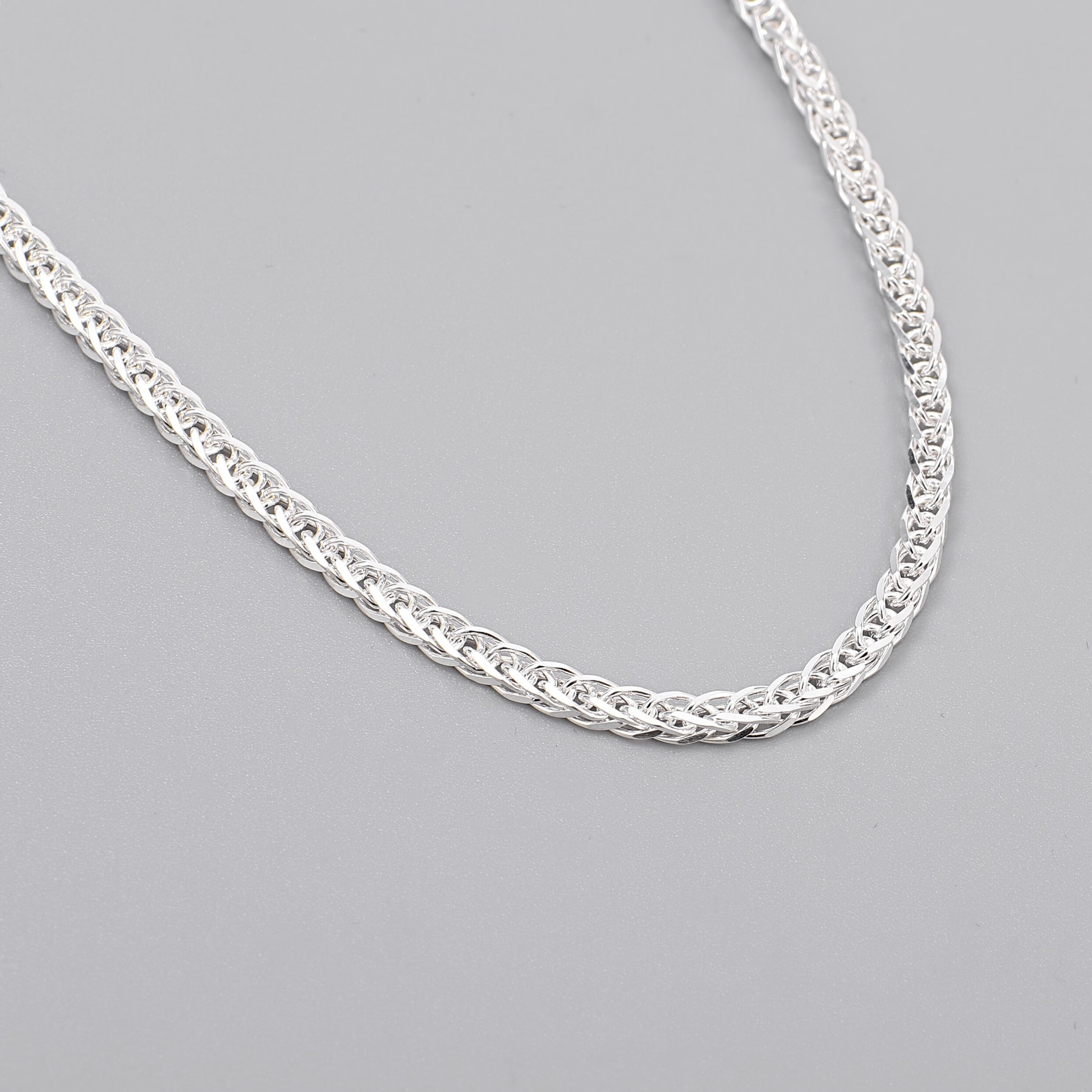 老凤凰金店款 正品s99银银项链男士蛇骨链足银肖邦链时尚情侣女简约