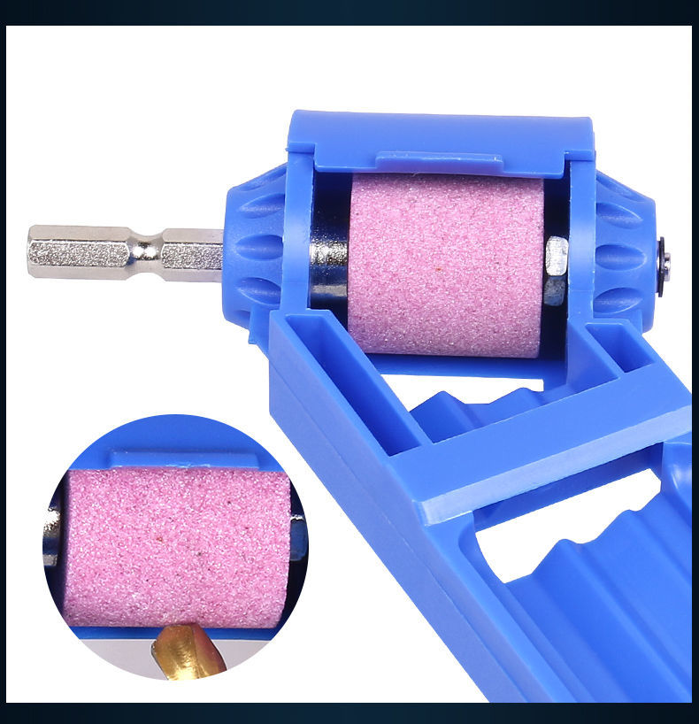 磨钻头神器麻花钻头打磨器便携式钻头研磨器快速磨角修复打磨机钻头