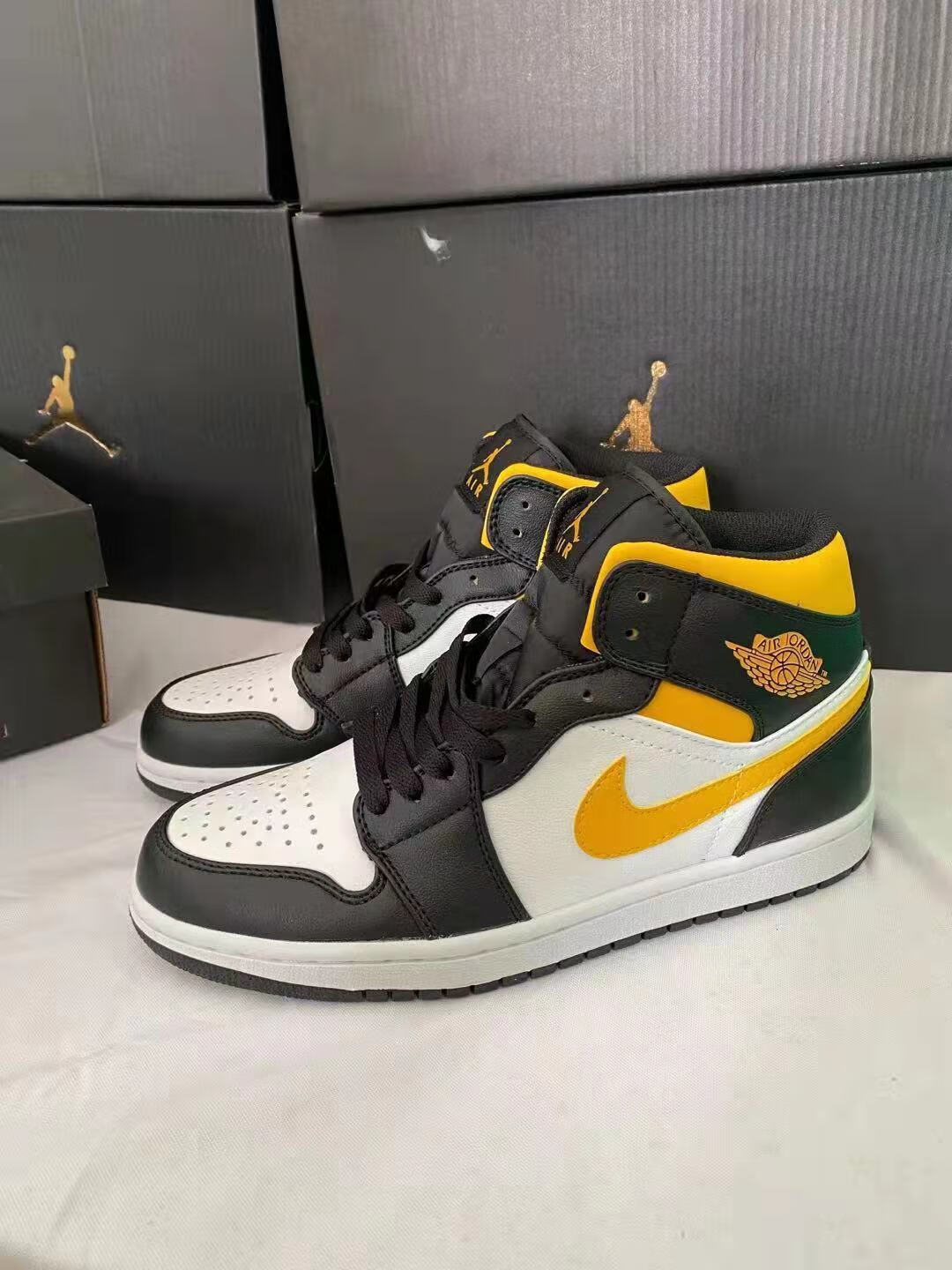 纯原aj1男鞋中帮黑白灰乔1女鞋樱花粉男女运动鞋休闲篮球鞋 g03樱花粉