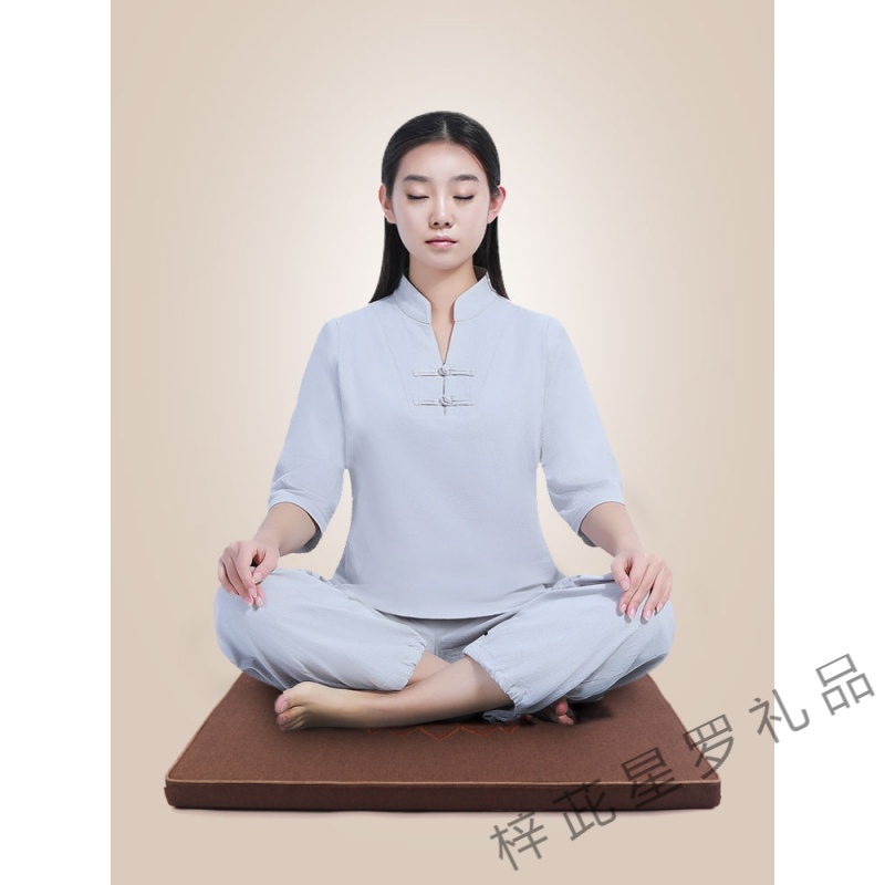拜佛跪垫打坐垫禅修垫家用蒲团跪拜垫冥想静坐禅垫折叠拜佛垫打禅坐垫