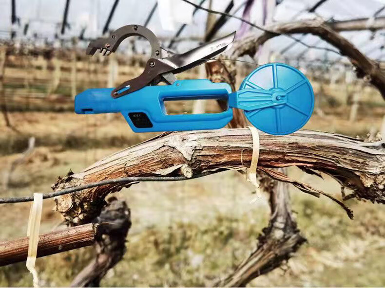 新款葡萄自动绑枝机农用园艺扎带全自动西红柿葡萄番茄铁丝绑蔓器绑扎