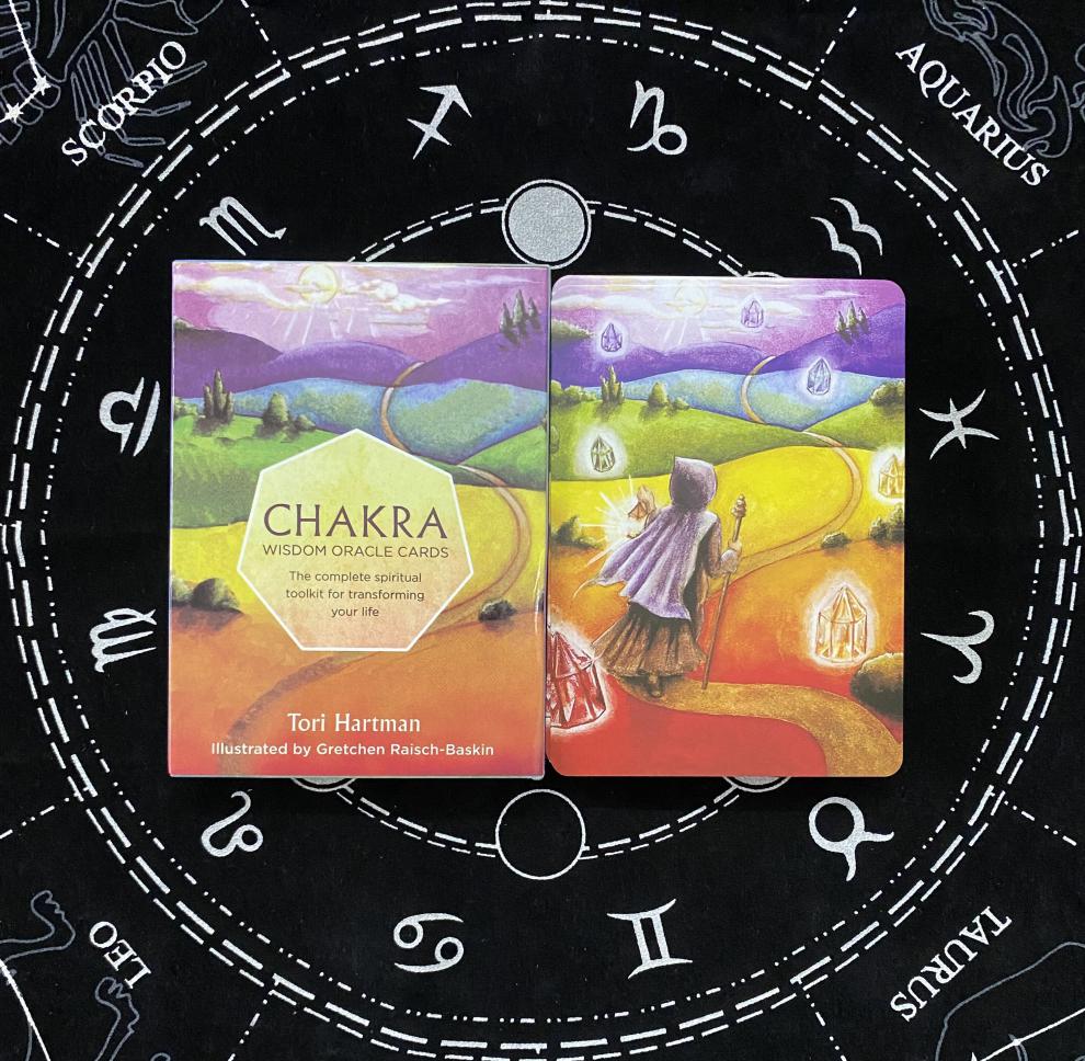 chakra wisdom oracle cards 脉轮智慧神谕卡灵修疗愈卡 脉轮智慧神谕