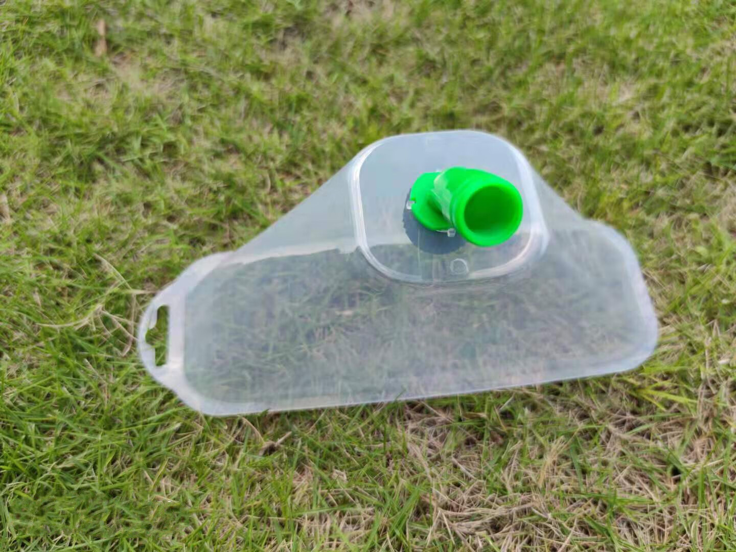 农用电动喷雾器透明防风罩喷头大除草剂打药细雾化扇形带罩喷头 中