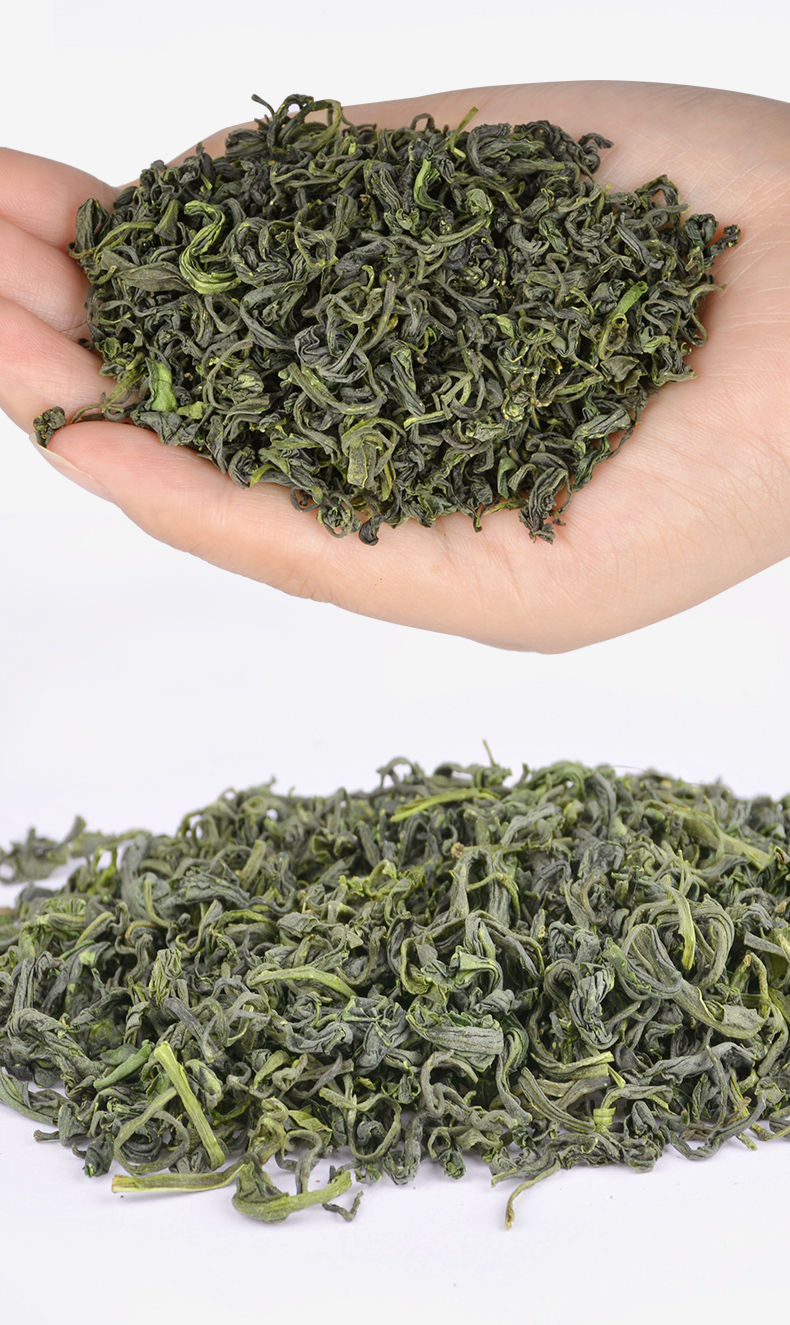 崂山绿茶特级2021新茶浓香型豆香高山云雾日照茶山东青岛特产袋装