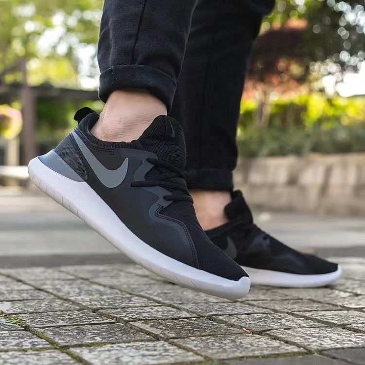 伦敦四代跑鞋4代春夏季网面防滑防滑跑步鞋运动鞋 黑白灰 36【图片