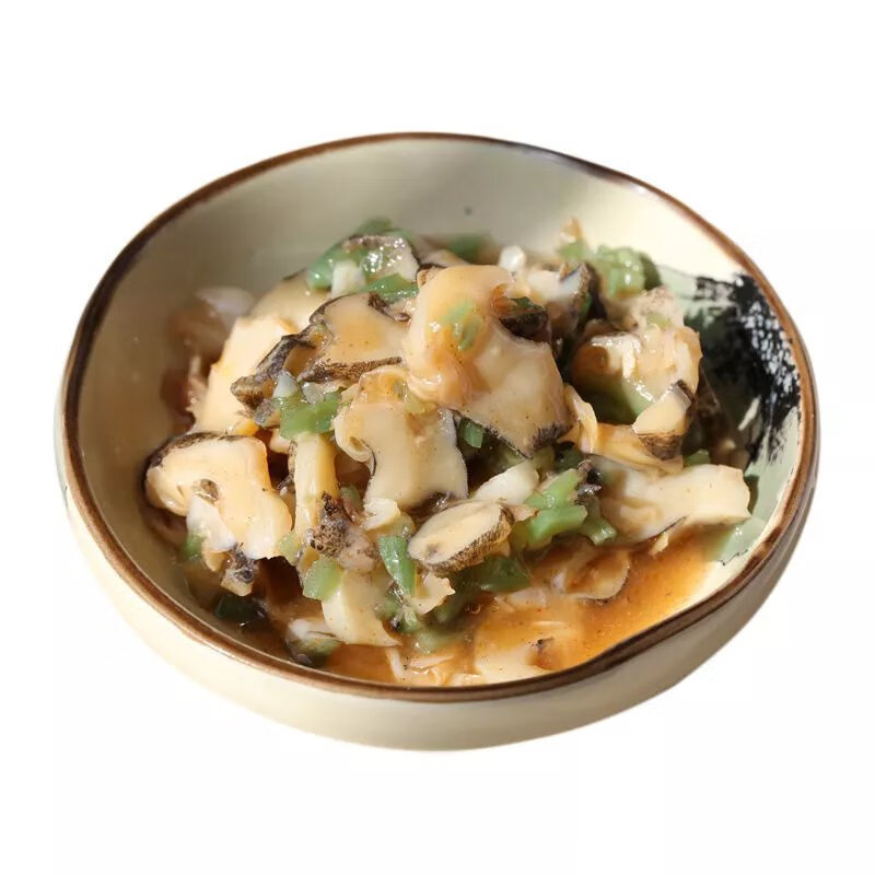 大连特产好渔郎调味海螺片芥末螺片日料食材寿司即食海鲜熟食响螺 500