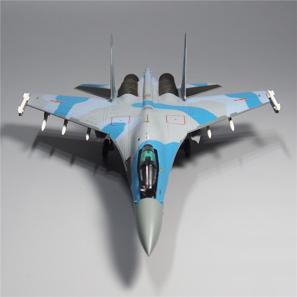 星控智能 儿童玩具17248苏35战斗机合金模型飞机仿真成品军事纪念品