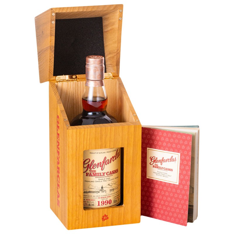 海荟码头家族桶格兰花格1990年700ml苏格兰单一麦芽威士忌singlecask