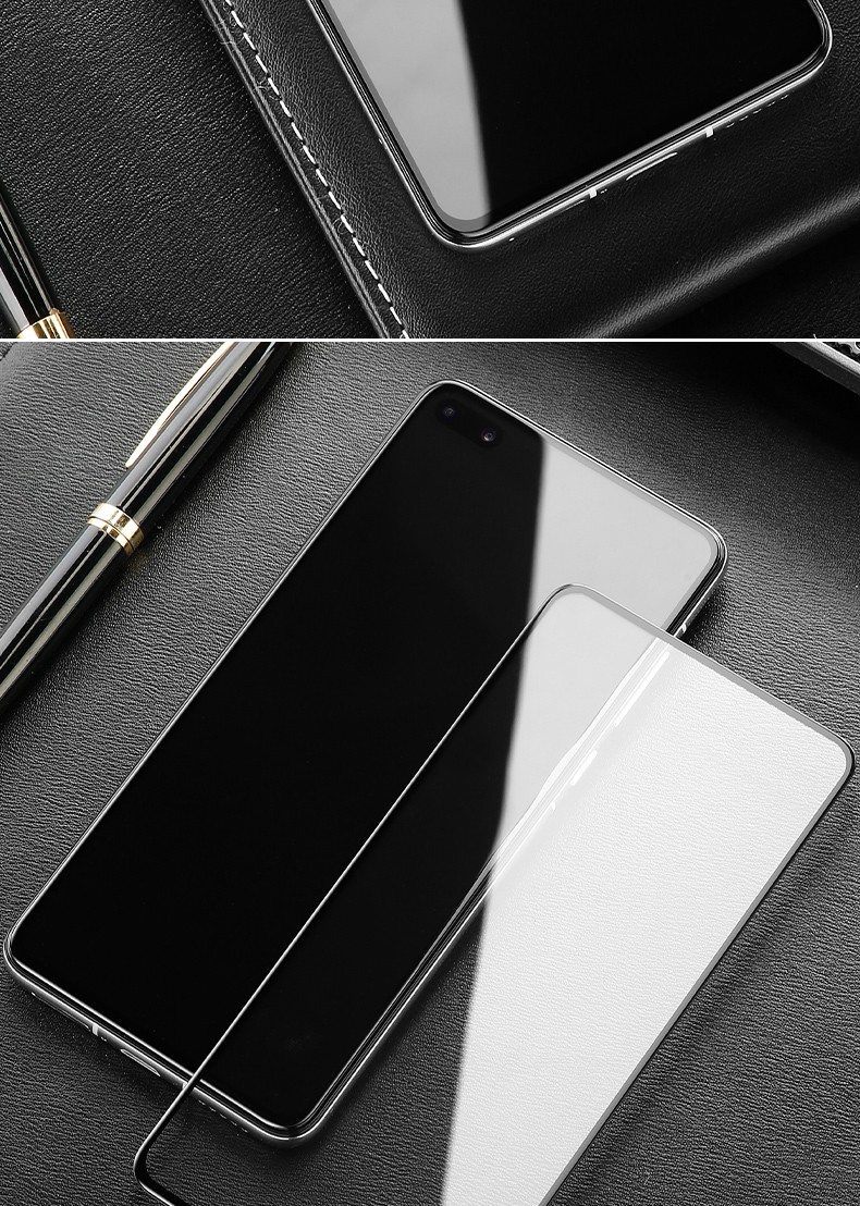 闪魔适用于华为p40钢化膜钻石膜p405g升级强化防爆防摔全屏覆盖抗指纹