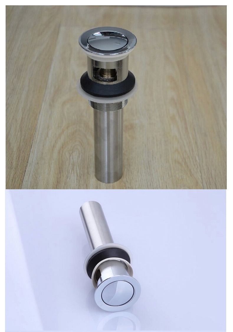 科勒(kohler) 科勒卫浴弹跳式落水台盆落水去水器嵌入式止水塞面盆