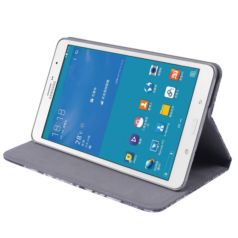 hoyvlae 适用于三星平板tab 4 t330保护套 t331c皮套t335保护壳8寸