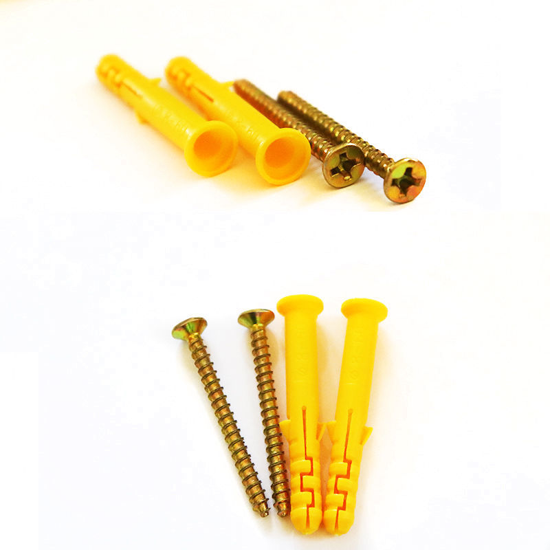 批发小黄鱼膨胀管塑料膨胀管小黄鱼膨胀螺丝胀栓涨塞涨管6m8m10 m10*