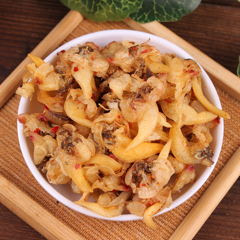 黄蚬子干肉即食蛤蜊干肉花甲肉花蛤肉海鲜小吃丹东特产食香辣味500g