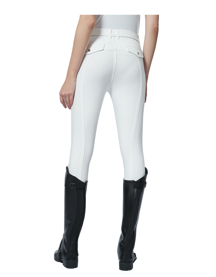 马裤女男马术骑马裤装备儿童马术马裤骑马裤马术裤硅胶耐磨四季款白色