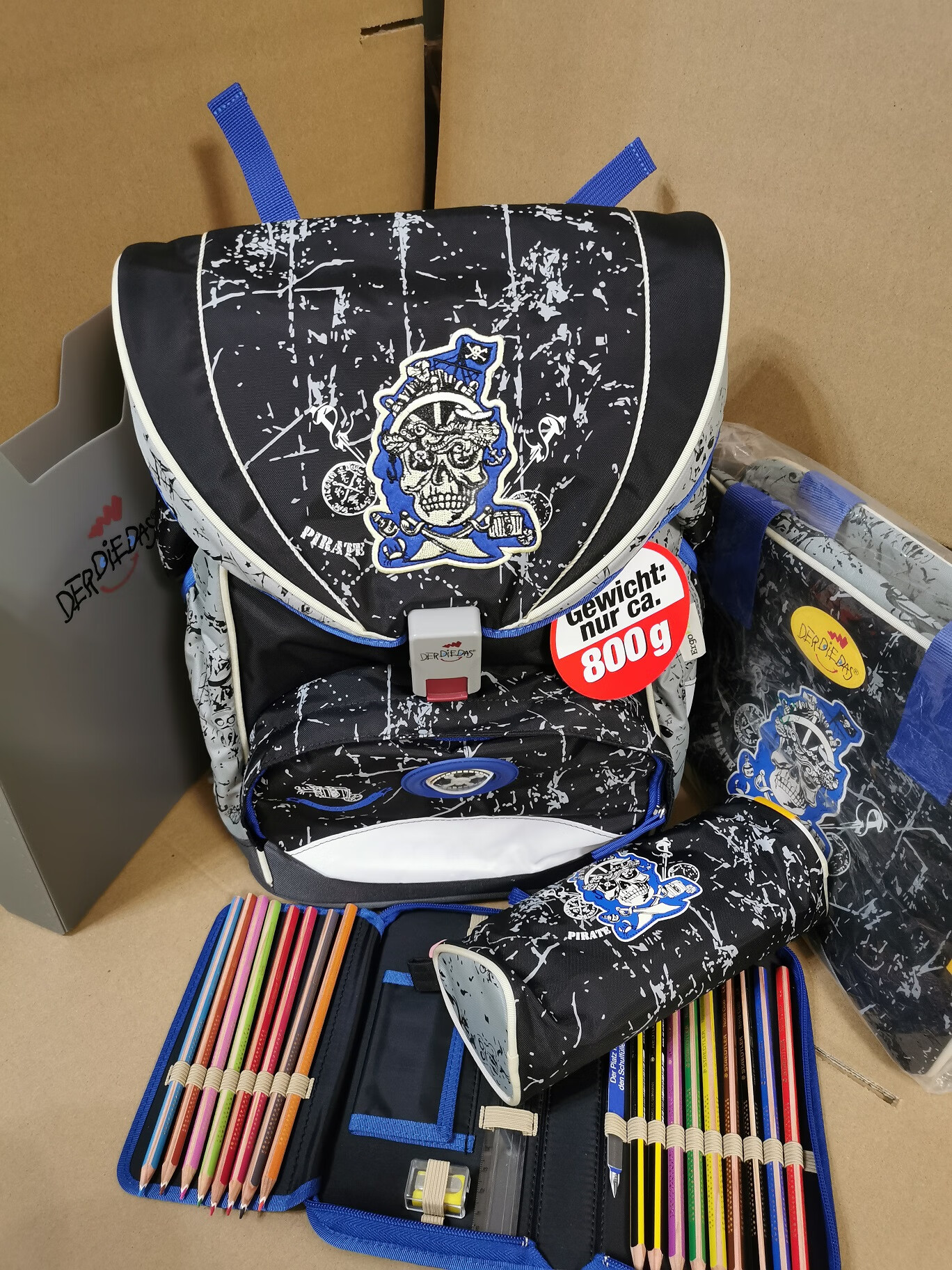 德国减负包 德国scout 男女孩derdiedas小学生减负护脊超轻书包 ultra