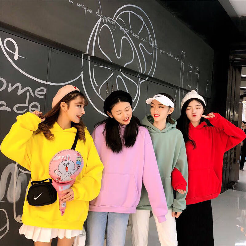 天线宝宝衣服四人闺蜜装秋季姐妹装多人搞怪卫衣女不一样的ins风sn