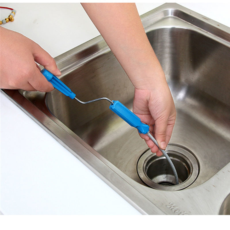 厕所管道疏通神器厨房通下水道通马桶工具家用四爪疏通捅堵塞手摇式