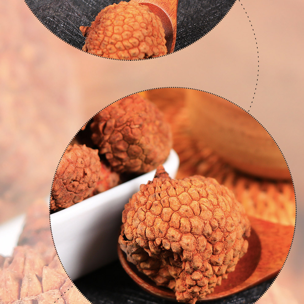 荔枝壳干荔枝皮荔枝茶产后坐月子饮料茶月子水套餐荔枝皮100g观音串