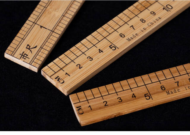 竹尺子裁缝老式一米服装工具木尺1米量衣尺30cm缝纫直尺市尺长度33
