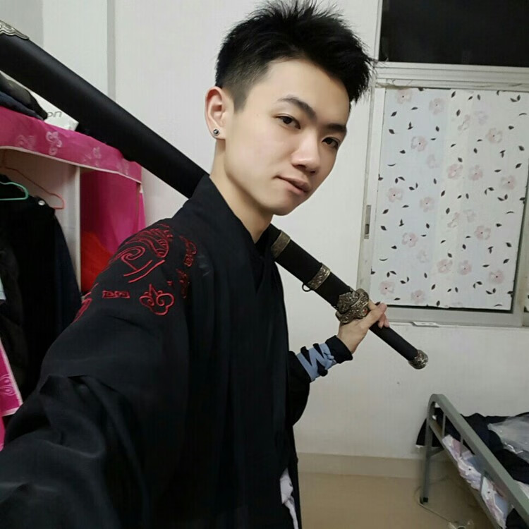 黑金古刀盗墓笔记周边小哥张起灵cos动漫模型道具刀剑未开刃 木质黑金