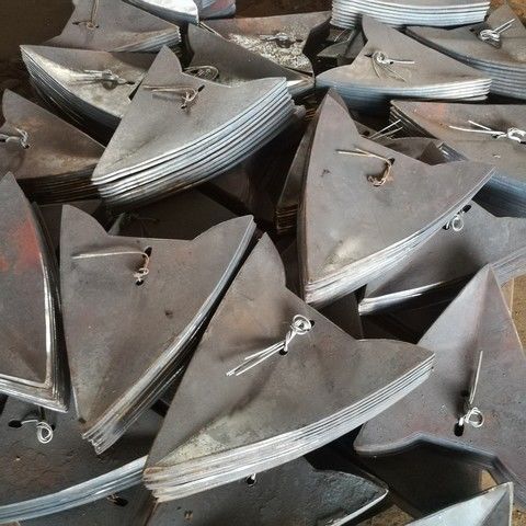 犁尖铧尖犁头片三五铧犁耕地开沟犁钩犁腿耘锄农机播种机配件 开沟器