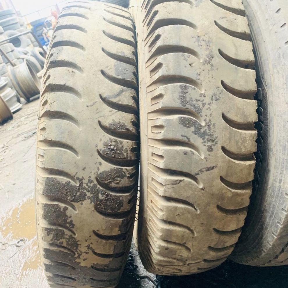二手农用拖拉机轮胎82516尼龙羊角纹