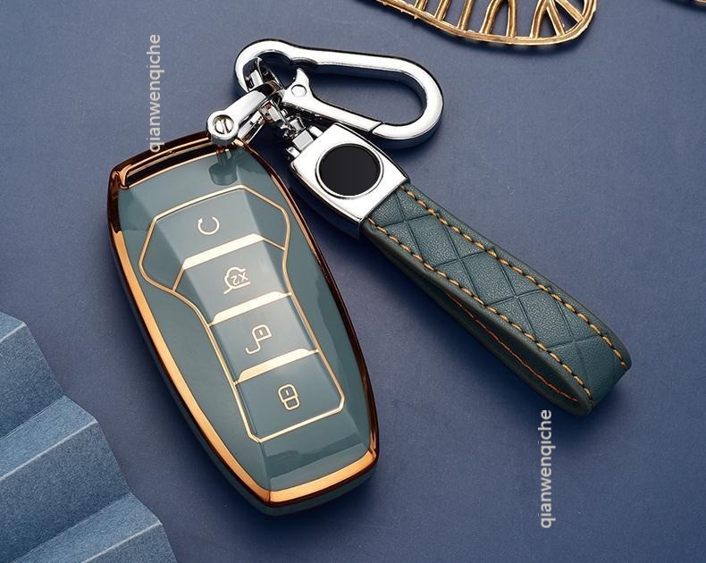 去参团适用于比亚迪宋pro钥匙套汉/唐/宋plus/宋max/秦pro包钥匙保护