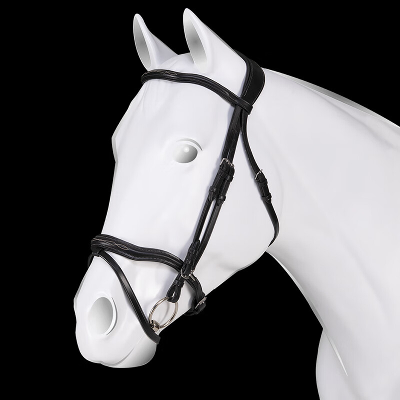 意大利acavallo英式水勒棕色m洛奇马具8218091