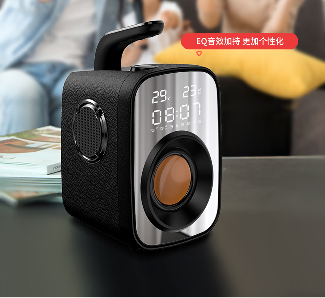 小米mi通用蓝牙音箱重低音炮小音响店铺专用家用小型便携式客厅3d环绕
