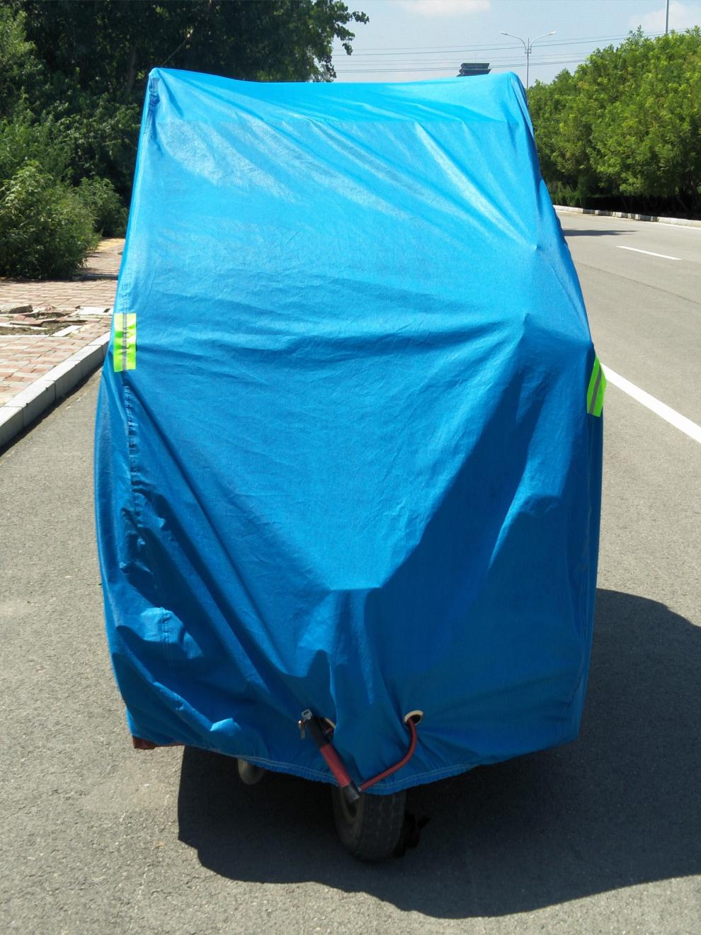 适用于爱玛电动三轮车防雨罩海宝全封闭电动三轮车衣罩电瓶四轮雨披防