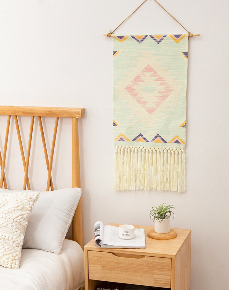 senhot馨生活卧室墙壁挂布ins风背景布床头宿舍装饰艺术房间布置马力