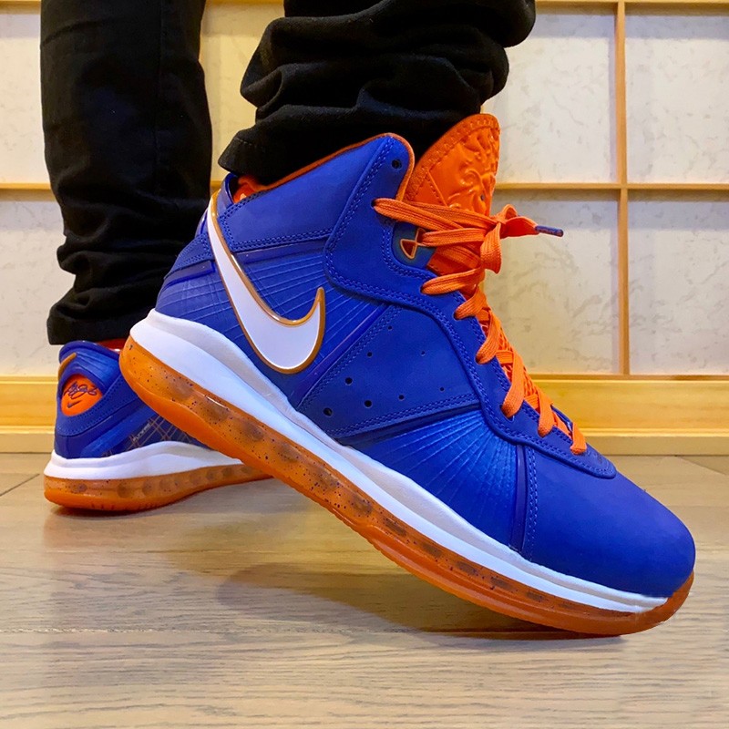潮耐克nikelebron8lbj8勒布朗詹姆斯8大红蓝橙紫金湖人篮球鞋ct5