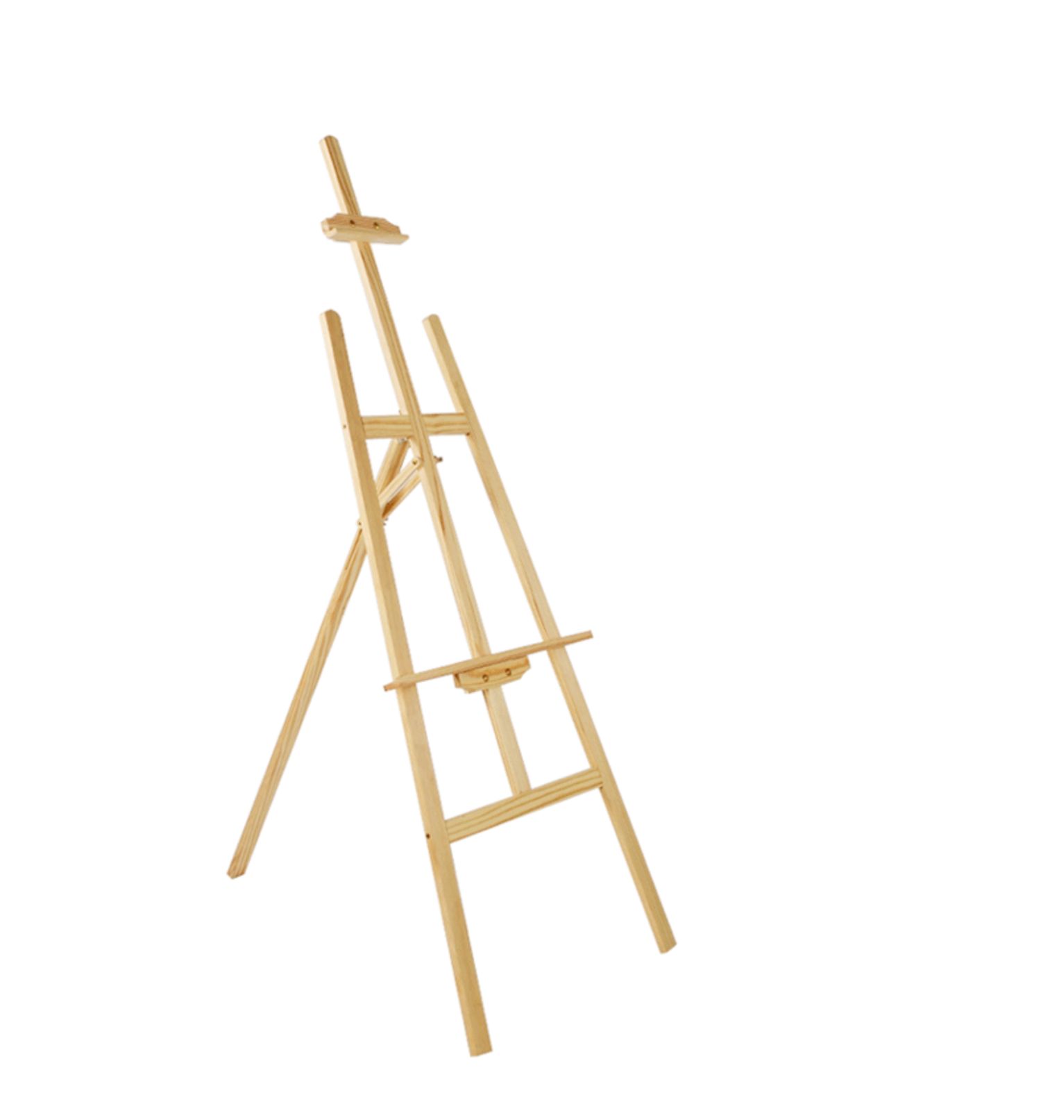 5米写生画架木制支架式画板架油画架广告速写展示架实木素描架画架