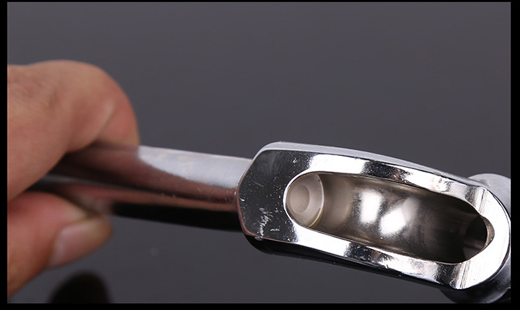 穿孔套筒外六角扳手 汽修工具手动两用直角扳手可定制 l型套筒8-8mm