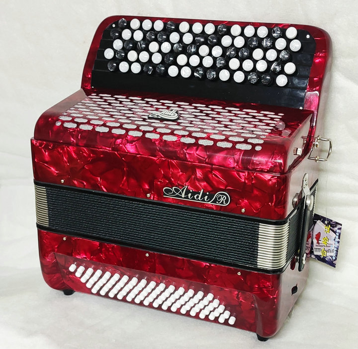 爱迪巴扬手风琴8608096120贝b系统轻型键钮式风琴轻体琴定制款8贝22键