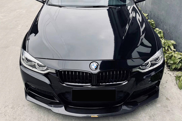 适用于f30/f35宝马3系 mt包围改装碳纤维前唇侧裙后唇后扰流尾翼 刀锋