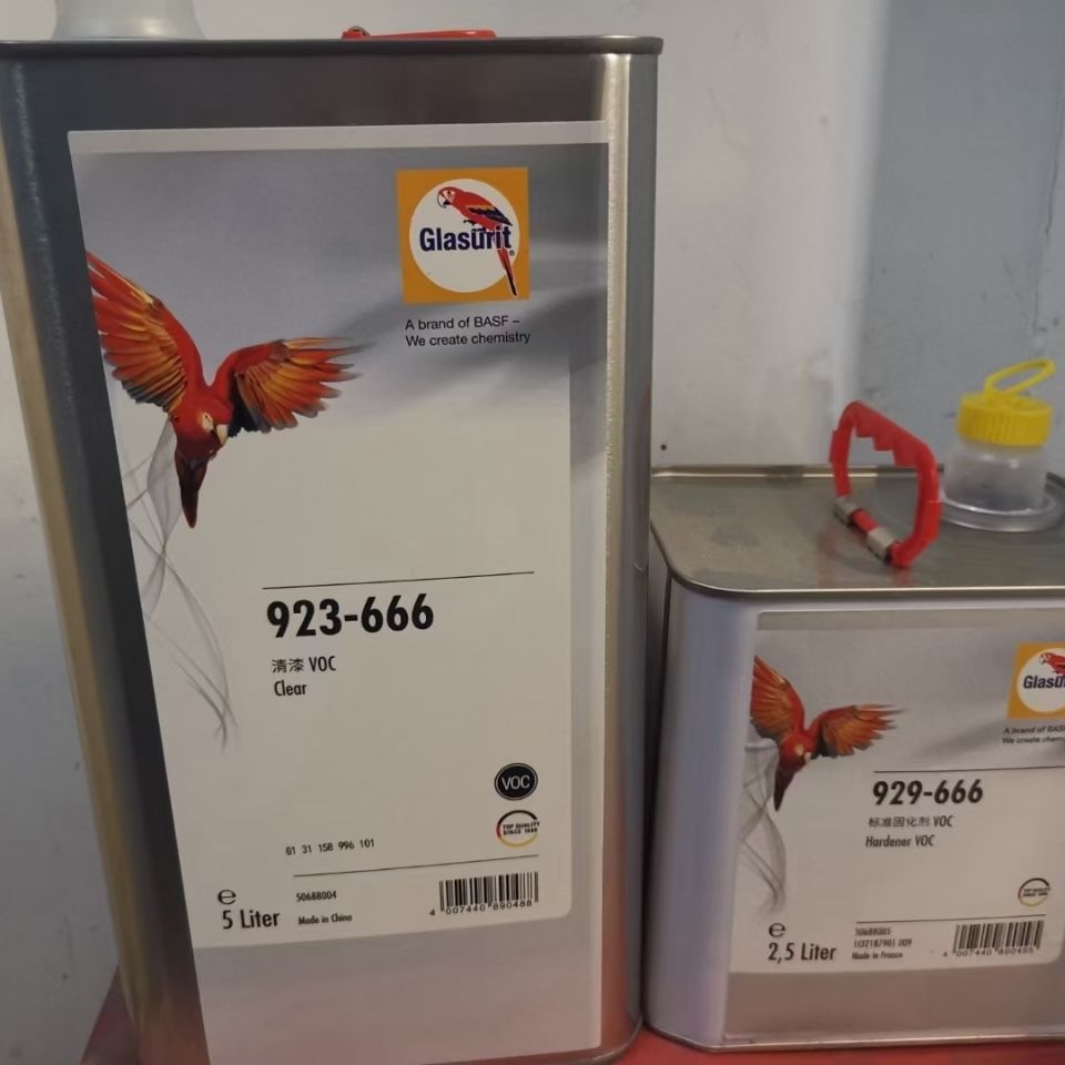 进口清漆鹦鹉清漆923-155清漆鹦鹉666清漆巴斯夫光油固化剂清油 鹦鹉