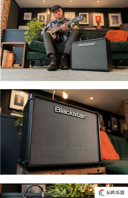 电吉他音箱 英国黑星blackstar fly3 mini便携贝司音箱多功能音响 fly