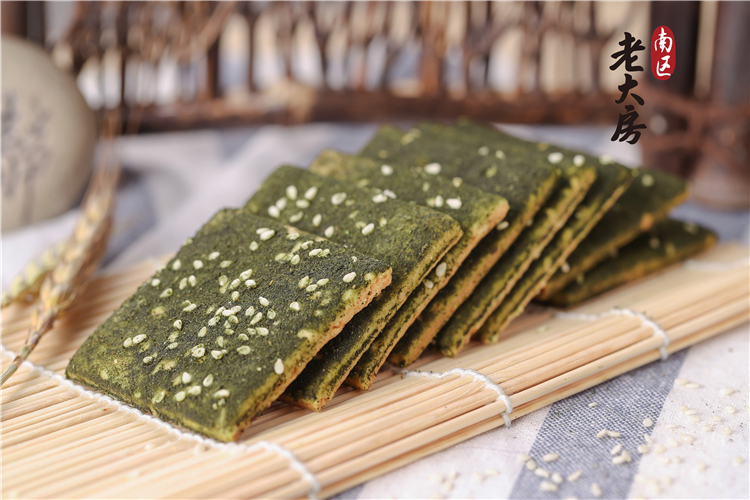 老大房苔条饼500g上海特产芝麻海苔饼零食小吃传统糕点心250g小包装苔