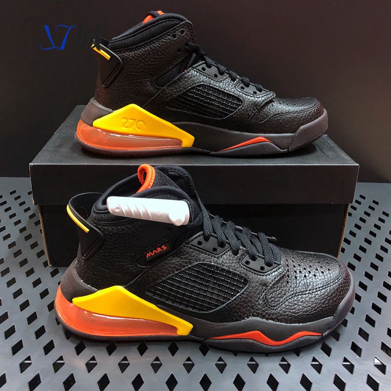 耐克童鞋篮球鞋大童7岁以上春季jordanmars270gs舒适耐磨实战运动篮球