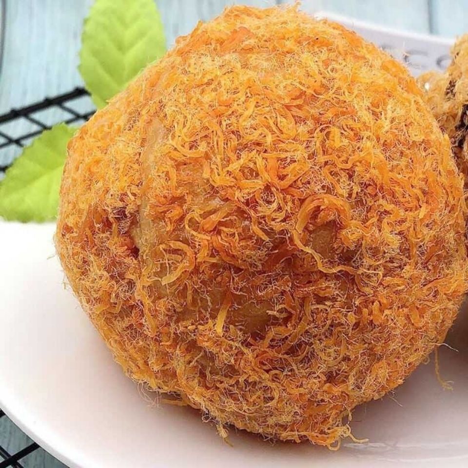 华焙奇小松狮肉松球早餐面包蛋糕办公室休闲零食糕点点心 肉松球原味2