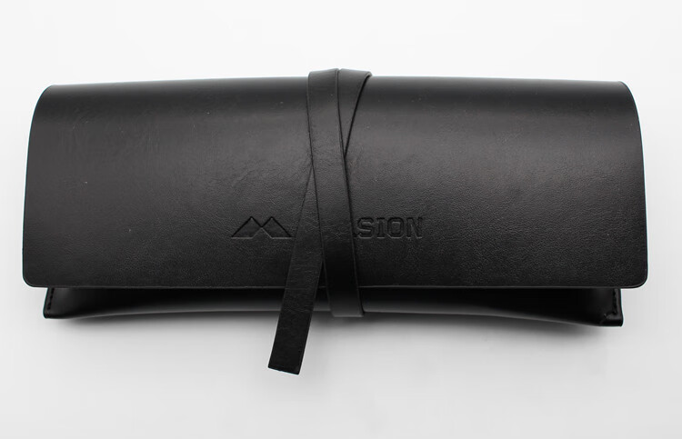 陌森太阳镜盒折叠便携式眼镜盒原装墨镜镜简约创意复古镜布 川1久保玲