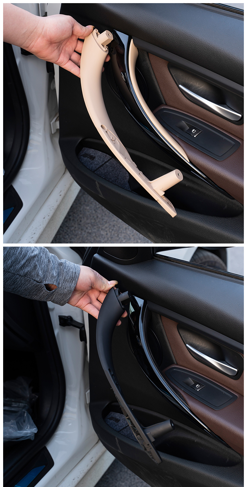适用1319款宝马3系4系gt车门扶手改装配件内门拉手把手替换件320li