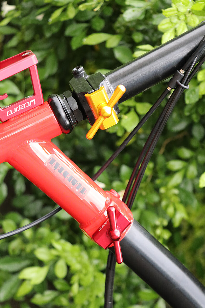 小布brompton折叠自行车水龙头折叠扣折叠转把手柄c扣小布配件折叠扣